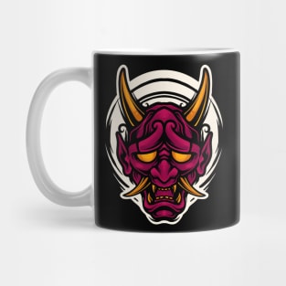 Oni mask Mug